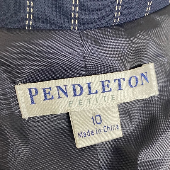 Vintage Pendleton Pin Stripe Blazer - Picture 10 of 13